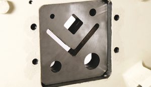 Cutting round square bars for Bendicrop